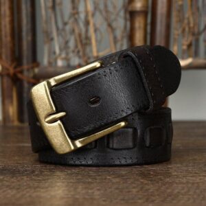 Ceinture en cuir pour femme ou homme