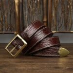 Ceinture en cuir pour femme ou homme