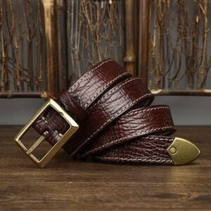 Ceinture en cuir pour femme ou homme