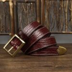 Ceinture en cuir pour femme ou homme