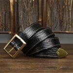 Ceinture en cuir pour femme ou homme