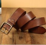 Ceinture en cuir pour femme ou homme