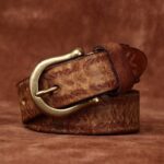 Ceinture en cuir pour femme ou homme