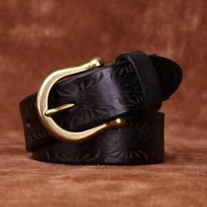Ceinture en cuir pour femme ou homme