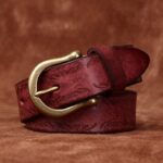 Ceinture en cuir pour femme ou homme