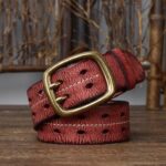 Ceinture en cuir pour femme ou homme