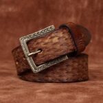 Ceinture en cuir pour femme ou homme