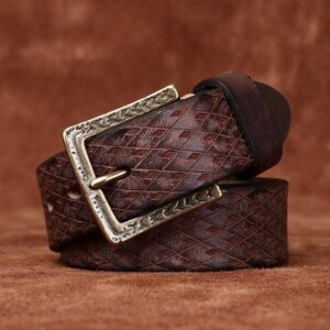 Ceinture en cuir pour femme ou homme