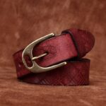 Ceinture en cuir pour femme ou homme