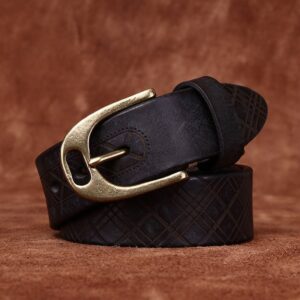 Ceinture en cuir pour femme ou homme