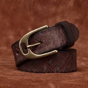 Ceinture en cuir pour femme ou homme