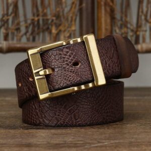 Ceinture en cuir pour femme ou homme