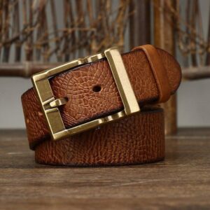 Ceinture en cuir pour femme ou homme