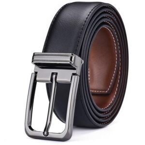 Ceinture de costume en cuir pour homme