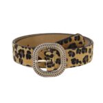 Leopard Print Women's Belt