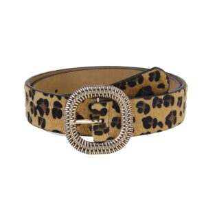 Leopard Print Women's Belt