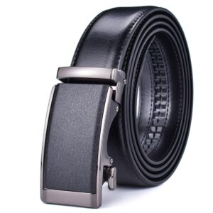 Ceinture de costume avec boucle automatique noire