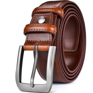 Ceinture de costume en cuir pour homme