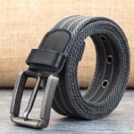 Ceinture en toile pour homme