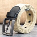 Ceinture en toile pour homme