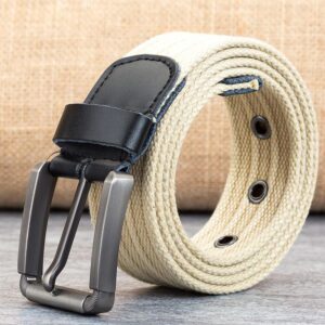 Ceinture en toile pour homme