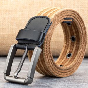Ceinture en toile pour homme