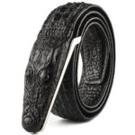 Ceinture crocodile pour homme
