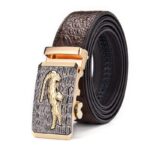 Men's Crocodile Dress Belt