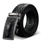 Ceinture de costume crocodile pour homme