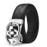 Ceinture de costume en cuir pour homme