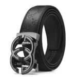 Ceinture de costume en cuir pour homme