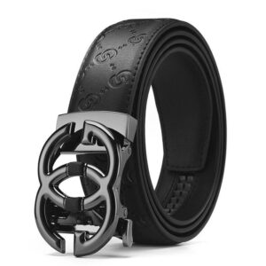 Ceinture de costume en cuir pour homme