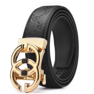 Ceinture de costume en cuir pour homme