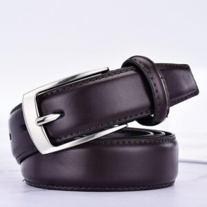 Ceinture de costume en cuir pour homme