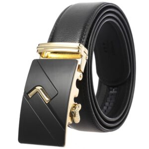 Ceinture de costume en cuir pour homme