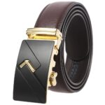 Ceinture de costume en cuir pour homme
