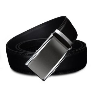 Ceinture de costume en cuir pour homme