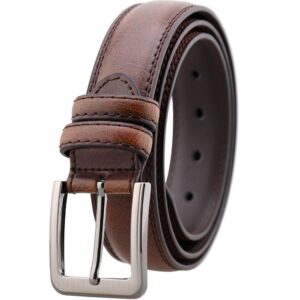 Ceinture de costume en cuir pour homme