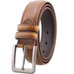 Ceinture de costume en cuir pour homme