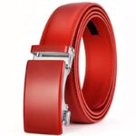 Ceinture de costume en cuir pour homme