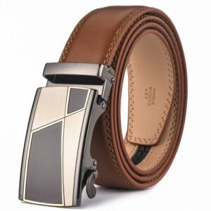 Ceinture de costume en cuir pour homme