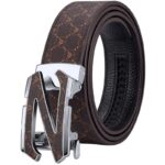 Ceinture de costume en cuir pour homme