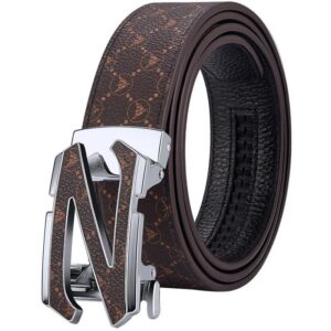 Ceinture de costume en cuir pour homme