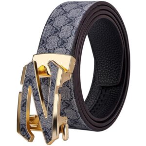 Ceinture de costume en cuir pour homme