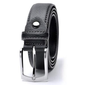 Ceinture de costume en cuir pour homme