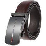 Ceinture de costume en cuir pour homme