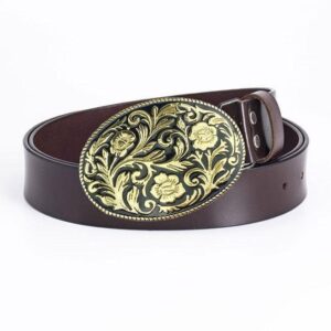 Ceinture Western en simili pour homme