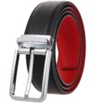 Ceinture de costume en cuir pour homme