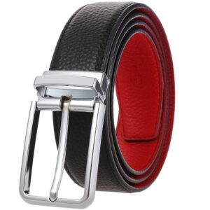 Ceinture de costume en cuir pour homme