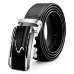 Ceinture de costume en cuir pour homme